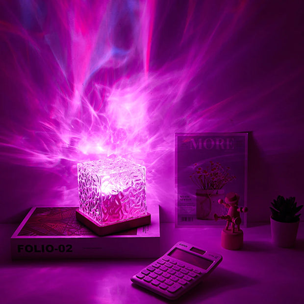 Illuminate Cube™ Aurora Glow Lamp