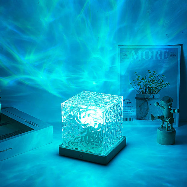 Illuminate Cube™ Aurora Glow Lamp