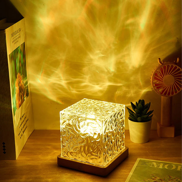 Illuminate Cube™ Aurora Glow Lamp